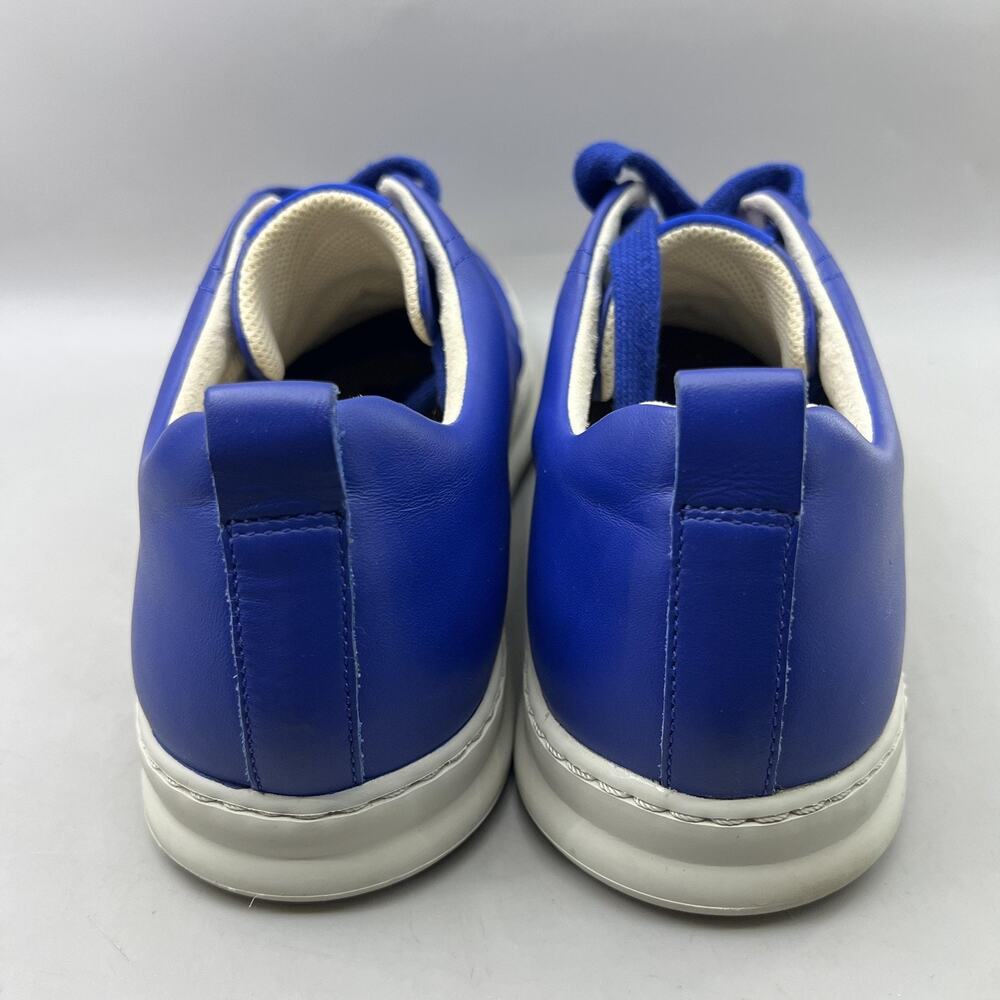 Camper Runner 4 Low Casual Shoes Men Size 9 US, 42 EU Blue Leather Lace Sneakers - Picture 4 of 8